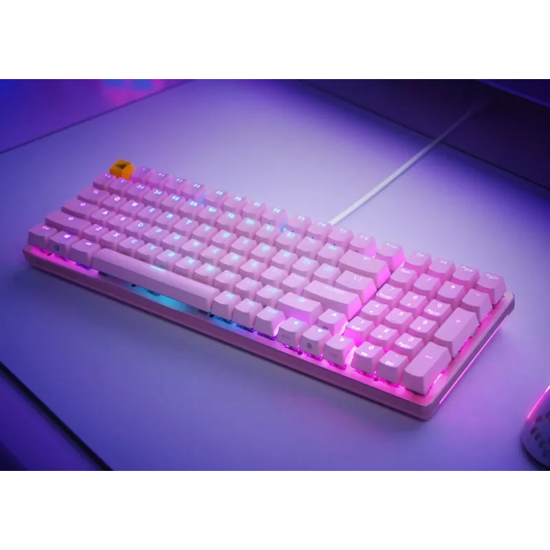 Klawiatura Glorious Gaming GMMK 2 USB US English różowa