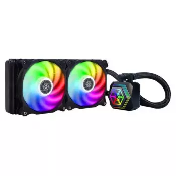 Chłodzenie cieczą All-in-one Silverstone PF240-ARGB 12 cm czarny