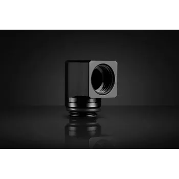 Złączka EK Water Blocks Mosiądz Czarna Wysokość 20,8 mm Średnica 1,65 cm