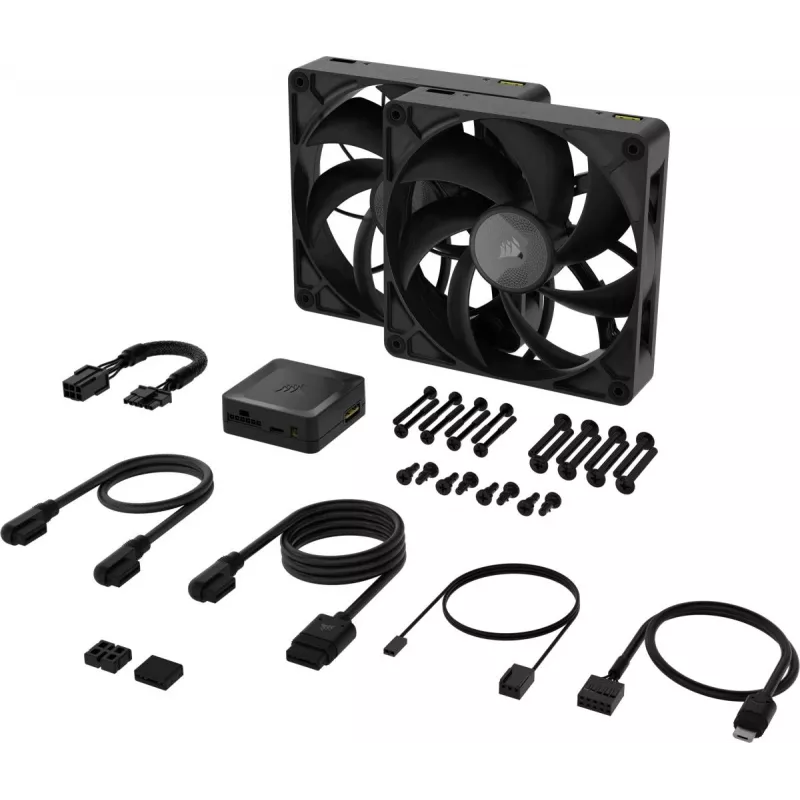 Wentylator Corsair iCUE LINK RX140 MAX 14 cm Czarny 300-1600 RPM