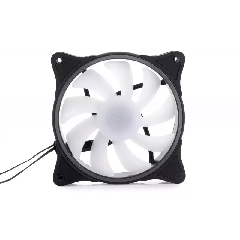 Wentylator Alphacool Rise Aurora 12 cm Czarny Przezroczysty 2600 RPM 118,9 m³/h