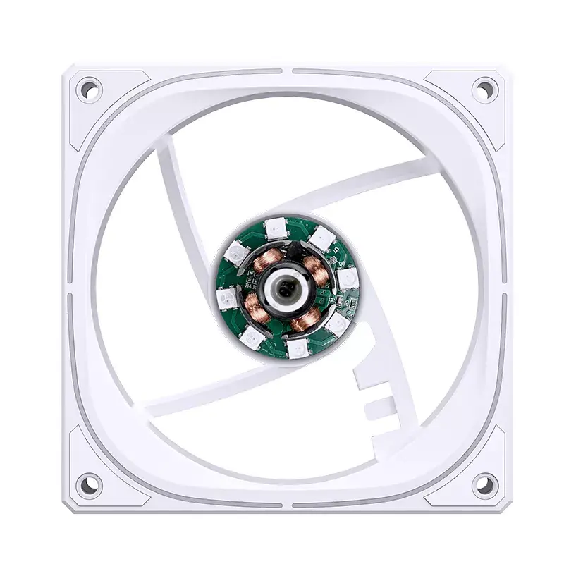 Fan Jonsbo FR-505WR 12 cm 800-1800 RPM 47.2 CFM 13.3-30 dB biały