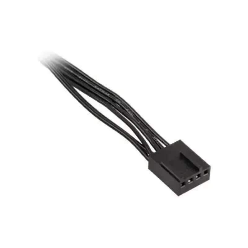 Przedłużacz kablowy Kolink PGW-AC-KOL-113 — złącze wentylatora 4-pin, 350 mm, czarny