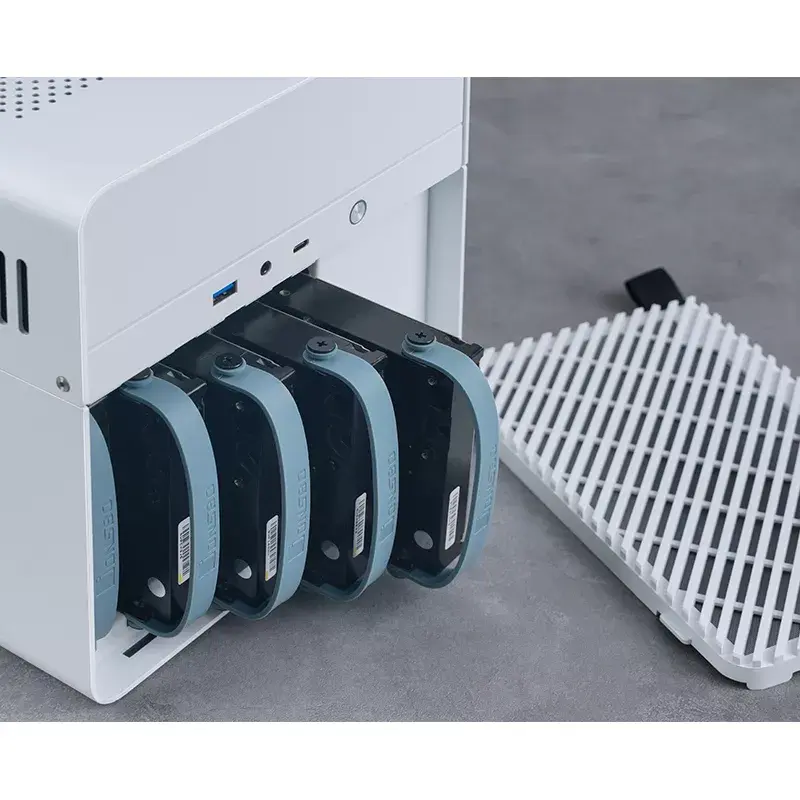 Obudowa PC Jonsbo N2 Cube Biała SFX Wentylatory 120mm 2.5 3.5 HDD