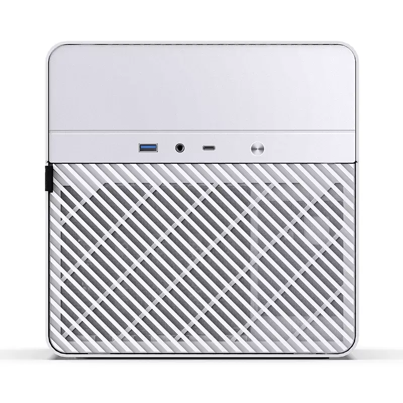 Obudowa PC Jonsbo N2 Cube Biała SFX Wentylatory 120mm 2.5 3.5 HDD