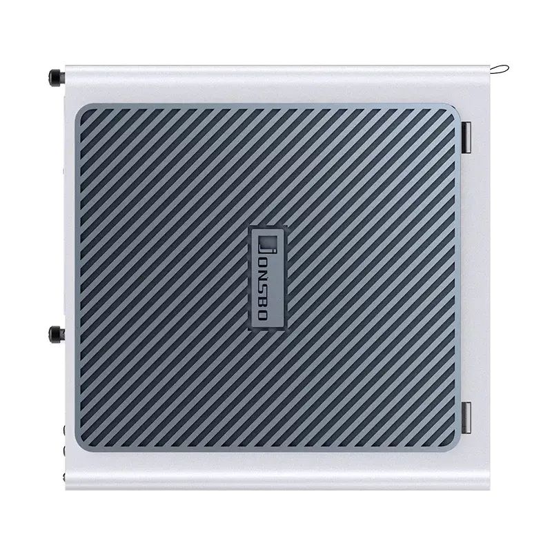 Obudowa PC Jonsbo N2 Cube Biała SFX Wentylatory 120mm 2.5 3.5 HDD