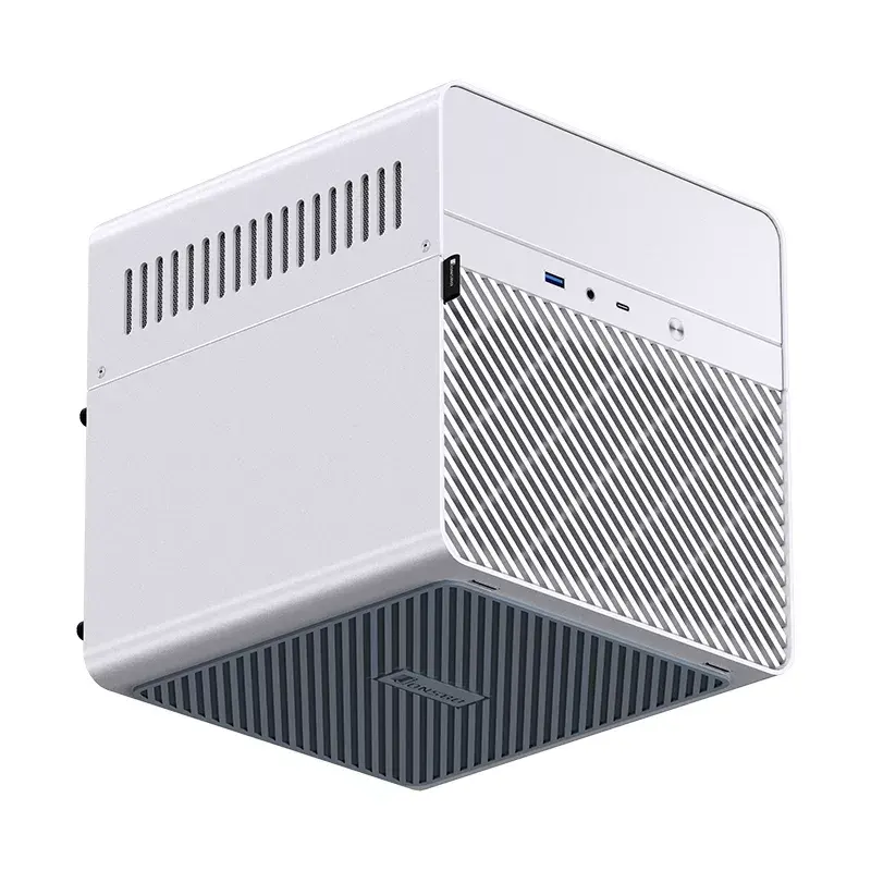 Obudowa PC Jonsbo N2 Cube Biała SFX Wentylatory 120mm 2.5 3.5 HDD