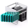 Obudowa PC Jonsbo N2 Cube Biała SFX Wentylatory 120mm 2.5 3.5 HDD