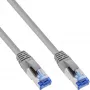 Kabel krosowy InLine S/FTP PiMF Cat.6A bezhalogenowy 500MHz szary 3m