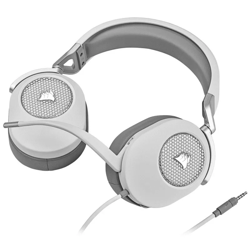 CORSAIR Gaming Headset Hs65 - 3.5mm - Surround - biały