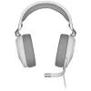 CORSAIR Gaming Headset Hs65 - 3.5mm - Surround - biały