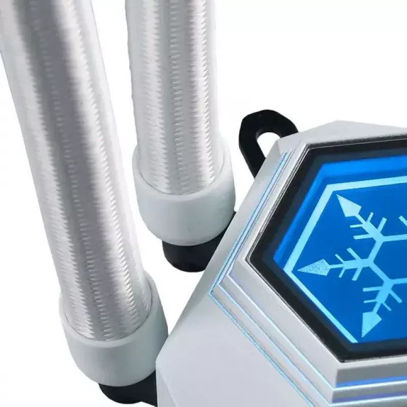 Chłodzenie cieczą All-in-one Silverstone SST-PF360W-ARGB-V2 12 cm Białe