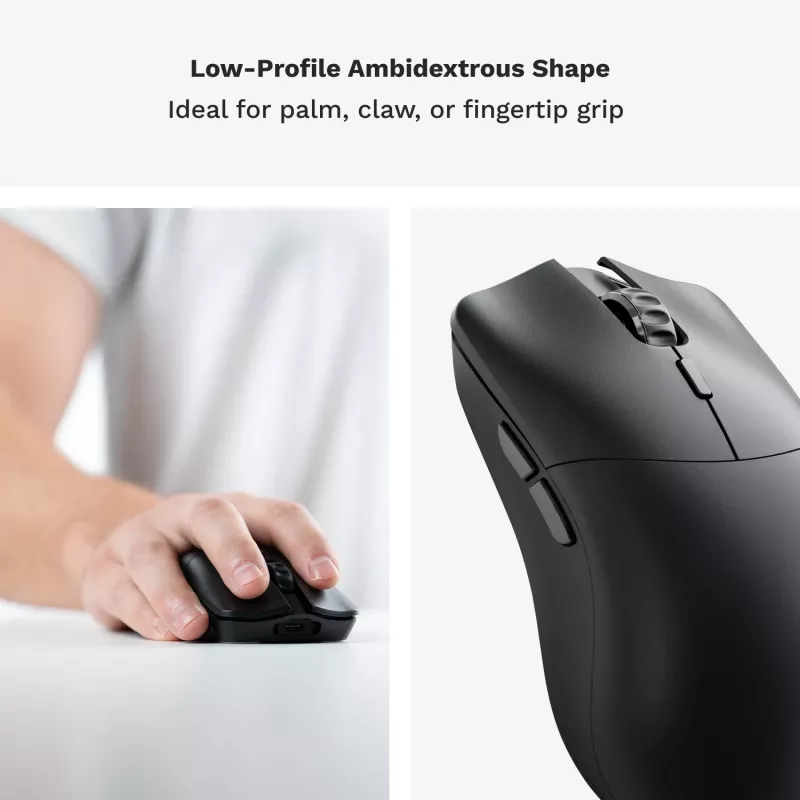 Glorious Gaming Glorious Model O 2 PRO Wireless - 1K Polling - Czarny