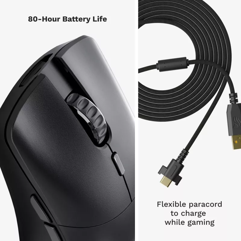 Glorious Gaming Glorious Model O 2 PRO Wireless - 1K Polling - Czarny