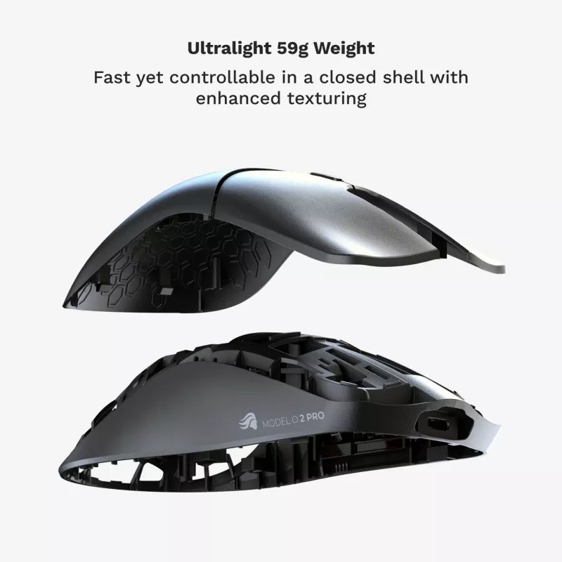 Glorious Gaming Glorious Model O 2 PRO Wireless - 1K Polling - Czarny