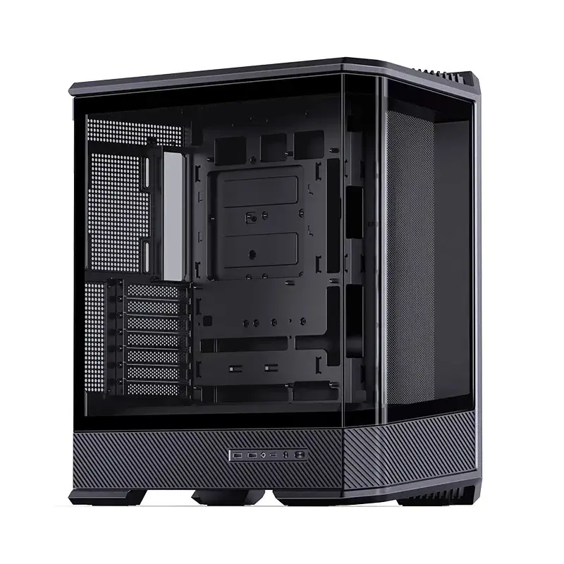 Obudowa komputera Jonsbo D400 Midi Tower ATX szkło hartowane - czarna