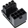 InLine Wewnętrzny adapter zasilania, 180° ATX 8pin męski / żeński (odwrotny)