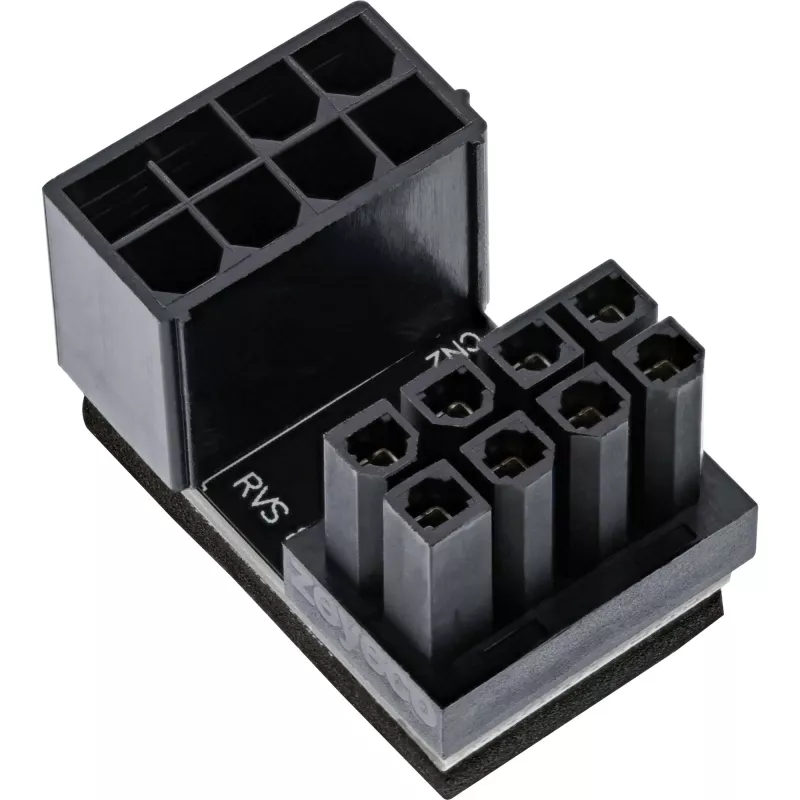 InLine Wewnętrzny adapter zasilania, 180° ATX 8pin męski / żeński (odwrotny)