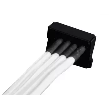 Kabel Silverstone SST-PP07-BTSW 0,3 m Molex 4-pin do 4xSATA