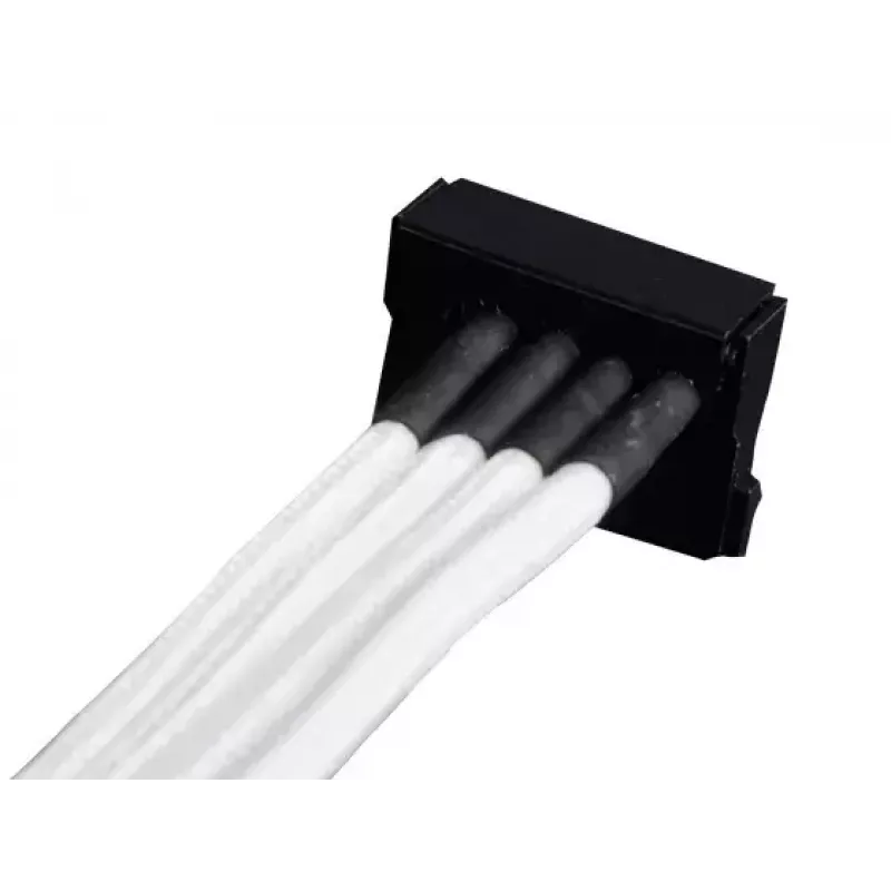 Kabel Silverstone SST-PP07-BTSW 0,3 m Molex 4-pin do 4xSATA