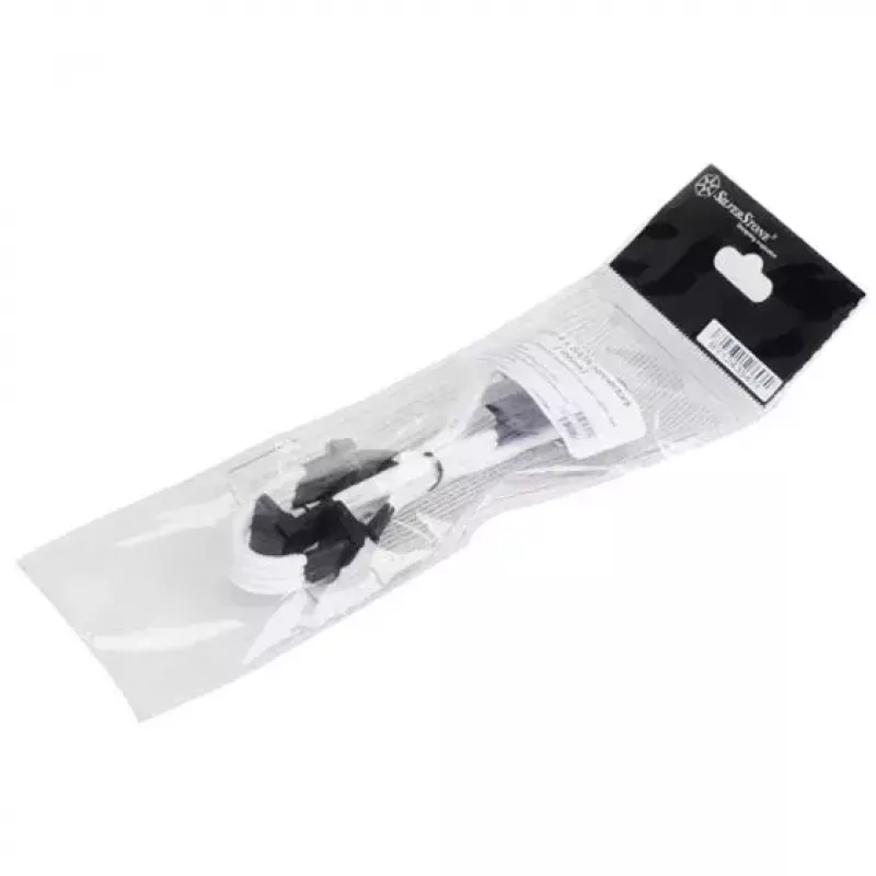 Kabel Silverstone SST-PP07-BTSW 0,3 m Molex 4-pin do 4xSATA