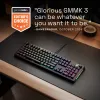 Mechaniczna klawiatura gamingowa GLORIOUS GMMK 3 PRO 100% Prebuilt Wired USB Czarna US QWERTY RGB