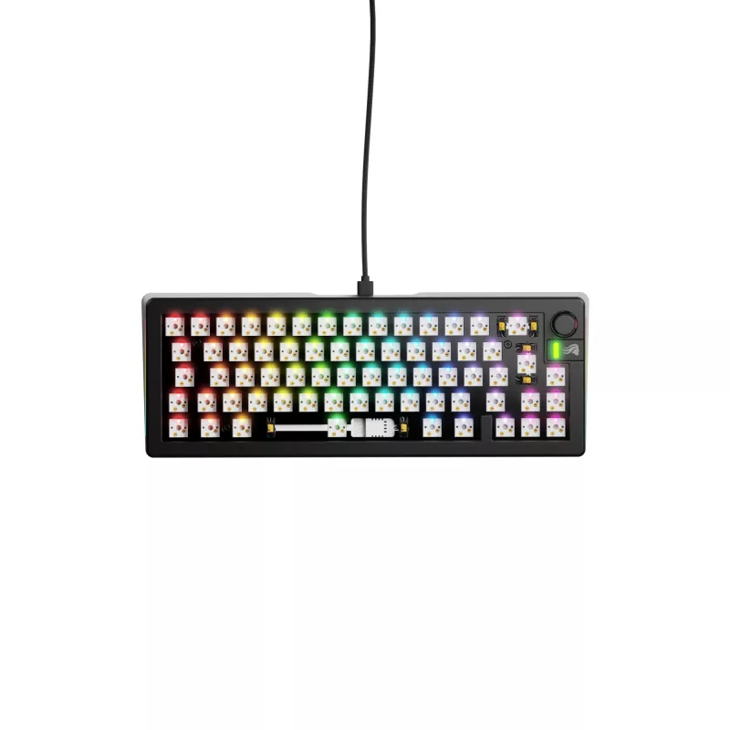 Glorious Gaming GMMK 3 65% Barebones Wired Czarny - ISO
