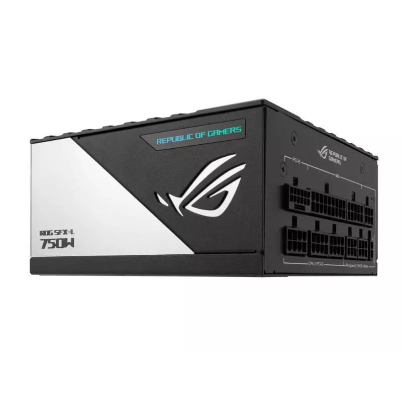 ASUS ROG Loki SFX-L 750W Platinum zasilacz 20+4 pin ATX Czarny, Srebrny