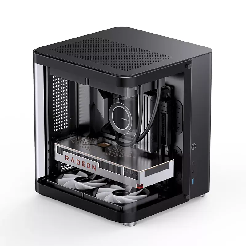 Obudowa PC Jonsbo TK-1 2.0 Mini Tower Czarna
