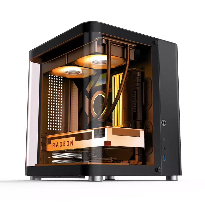 Obudowa PC Jonsbo TK-1 2.0 Mini Tower Czarna