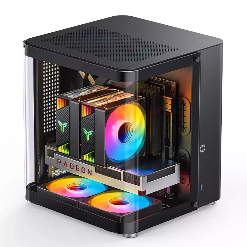 Obudowa PC Jonsbo TK-1 2.0 Mini Tower Czarna