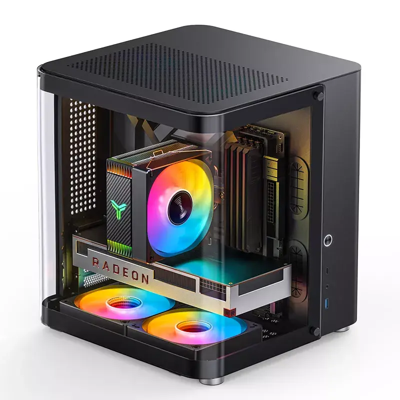 Obudowa PC Jonsbo TK-1 2.0 Mini Tower Czarna