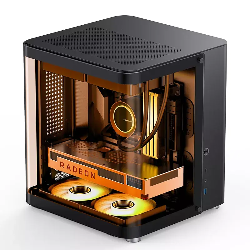 Obudowa PC Jonsbo TK-1 2.0 Mini Tower Czarna