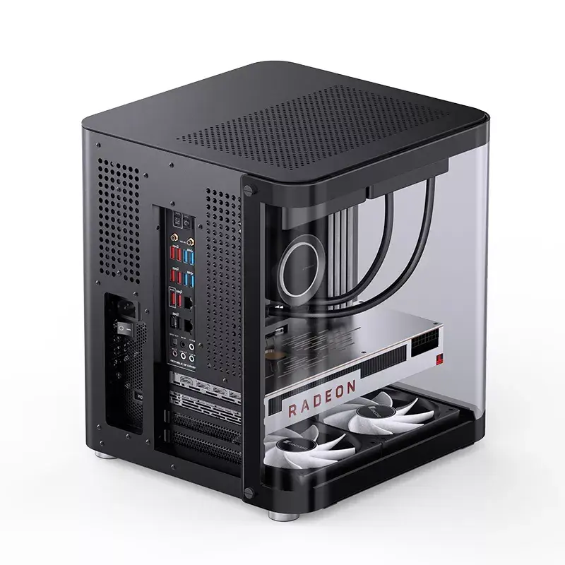 Obudowa PC Jonsbo TK-1 2.0 Mini Tower Czarna