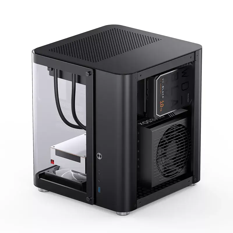 Obudowa PC Jonsbo TK-1 2.0 Mini Tower Czarna