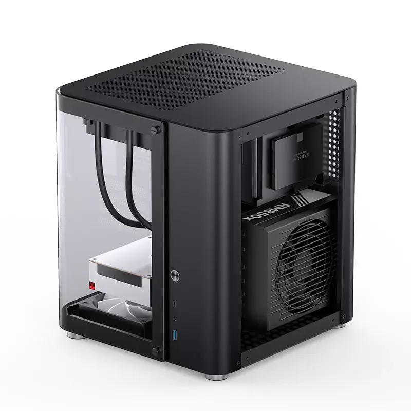 Obudowa PC Jonsbo TK-1 2.0 Mini Tower Czarna