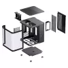 Obudowa PC Jonsbo TK-1 2.0 Mini Tower Czarna