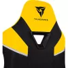 Uniwersalny fotel gamingowy ThunderX3 TC5 Air Tech Wyściełane siedzisko Czarny Żółty
