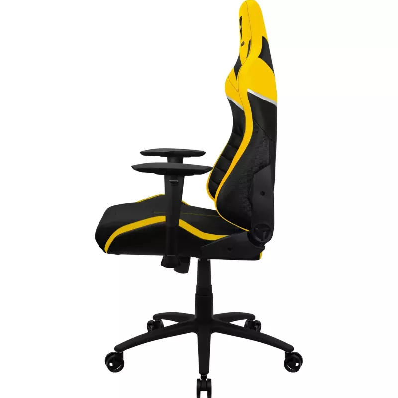 Uniwersalny fotel gamingowy ThunderX3 TC5 Air Tech Wyściełane siedzisko Czarny Żółty
