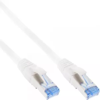 InLine Patch kabel S/FTP PiMF Cat.6A halogen free 500MHz biały 1.5m