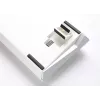 Klawiatura Ducky One 3 Mini Pure biały Gaming USB niemiecka mechaniczna 61 klawiszy