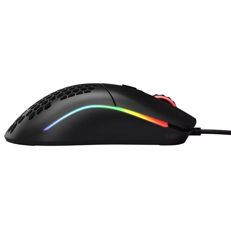 Glorious Gaming Glorious Model O- Mysz Regularna (Czarna), Praworęczna, Optyczna, USB Type-A, 3200 DPI, Czarny