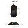 Glorious Gaming Glorious Model O- Mysz Regularna (Czarna), Praworęczna, Optyczna, USB Type-A, 3200 DPI, Czarny