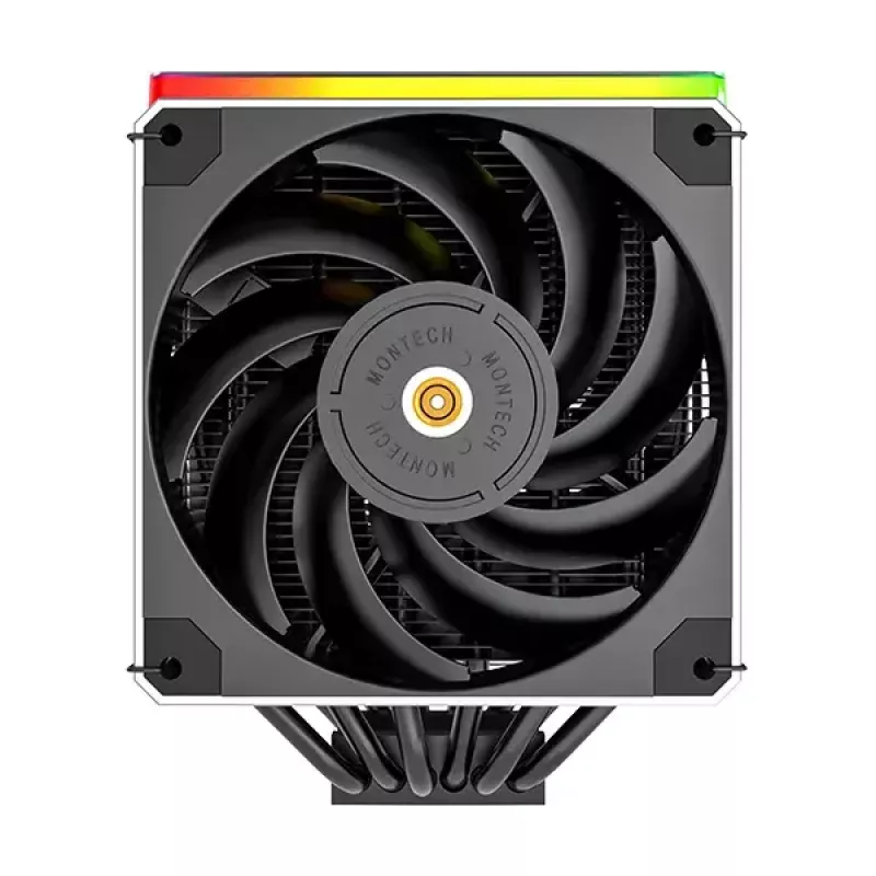Chłodzenie powietrzne Montech Metal DT24 Premium 12 cm 800-1950 RPM czarny