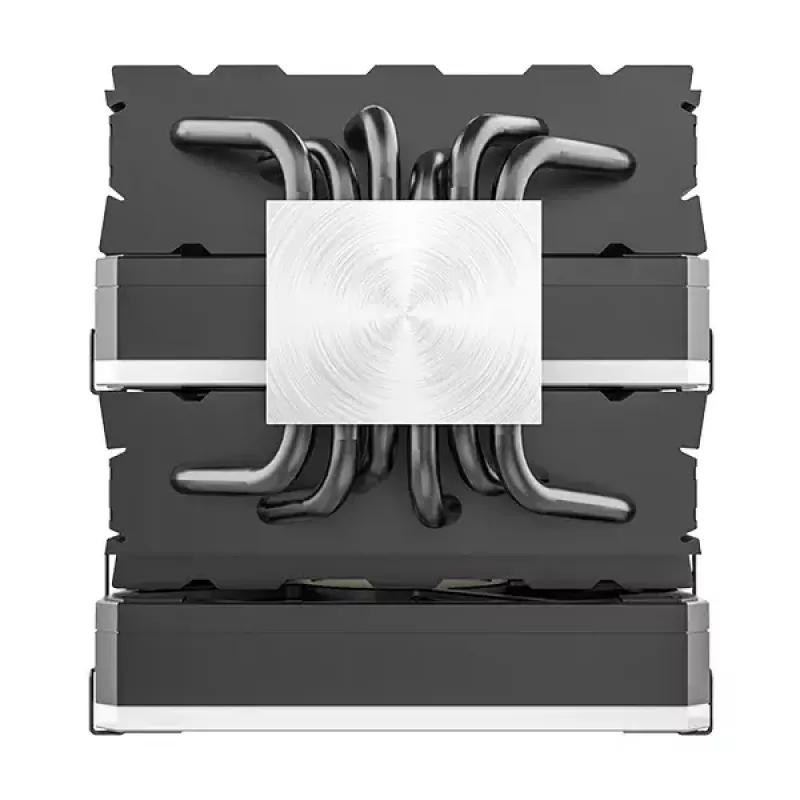 Chłodzenie powietrzne Montech Metal DT24 Premium 12 cm 800-1950 RPM czarny