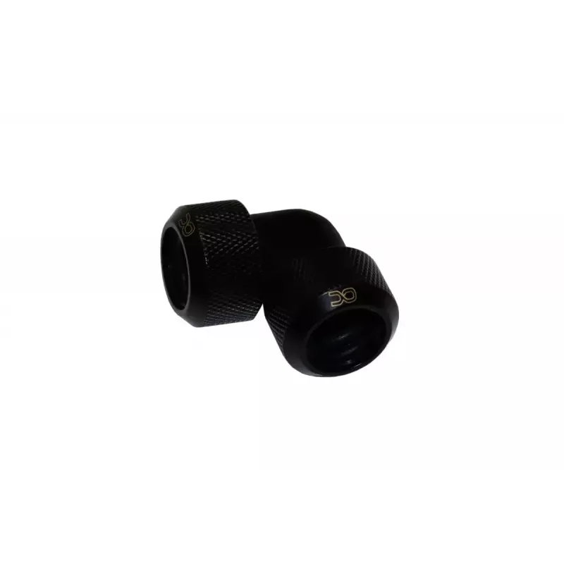 Złączka Alphacool 17446 mosiężna czarna 38 mm