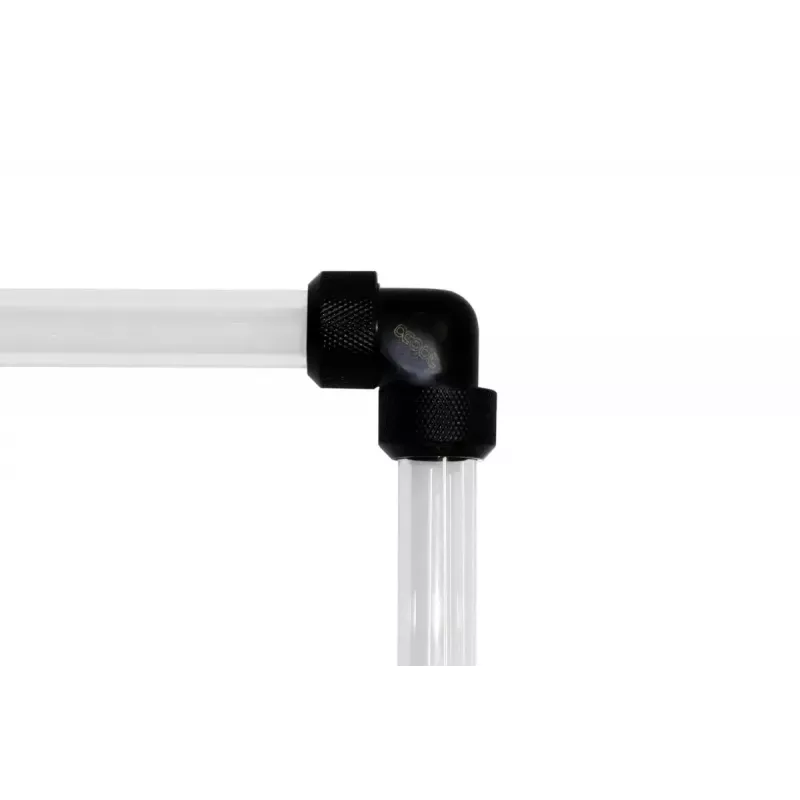 Złączka Alphacool 17446 mosiężna czarna 38 mm