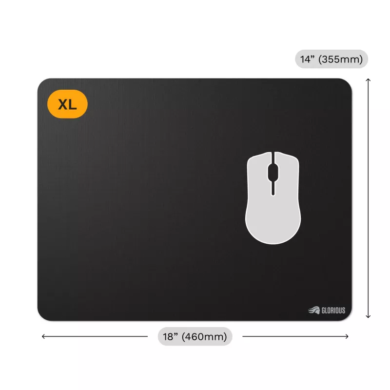 Podkładka pod mysz Glorious Gaming Glorious mysz Pad 2 XL Edgeless Czarny