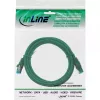 Kabel krosowy InLine S/FTP PiMF kat.6A bezhalogenowy 500MHz zielony 0,5m