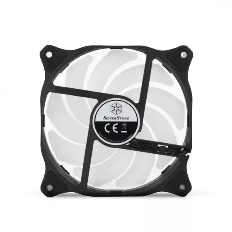 Wentylator Silverstone Air Blazer 120R 12 cm Czarny Półprzezroczysty Łożysko Hydrauliczne